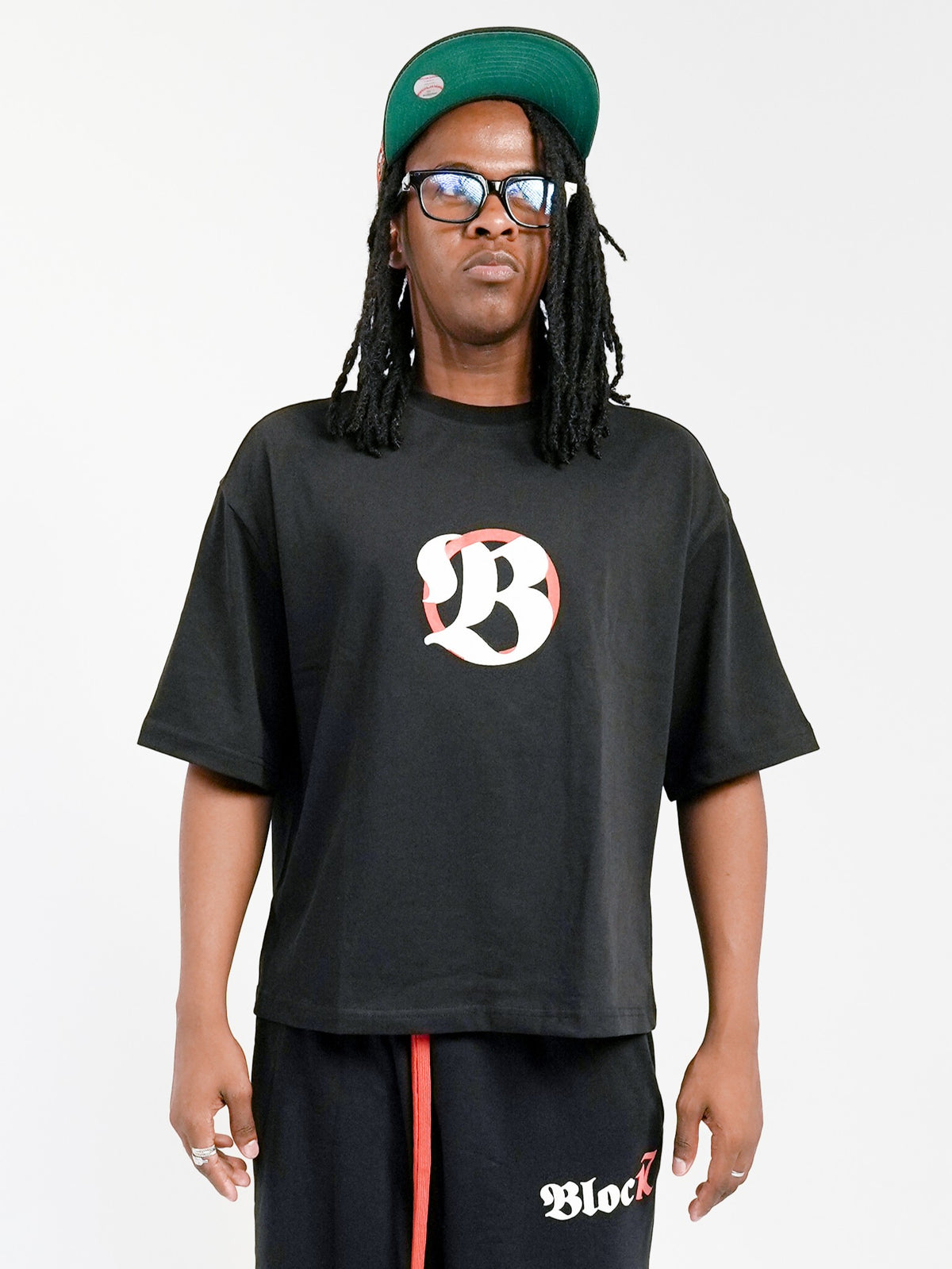 black t-shirt croped fit