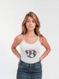 white camisole top