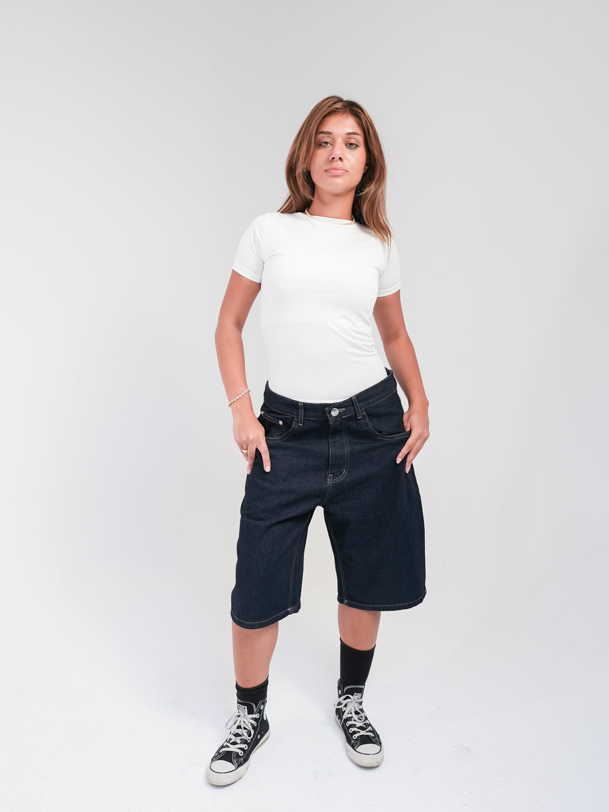 jort dark navy blue (raw denim)