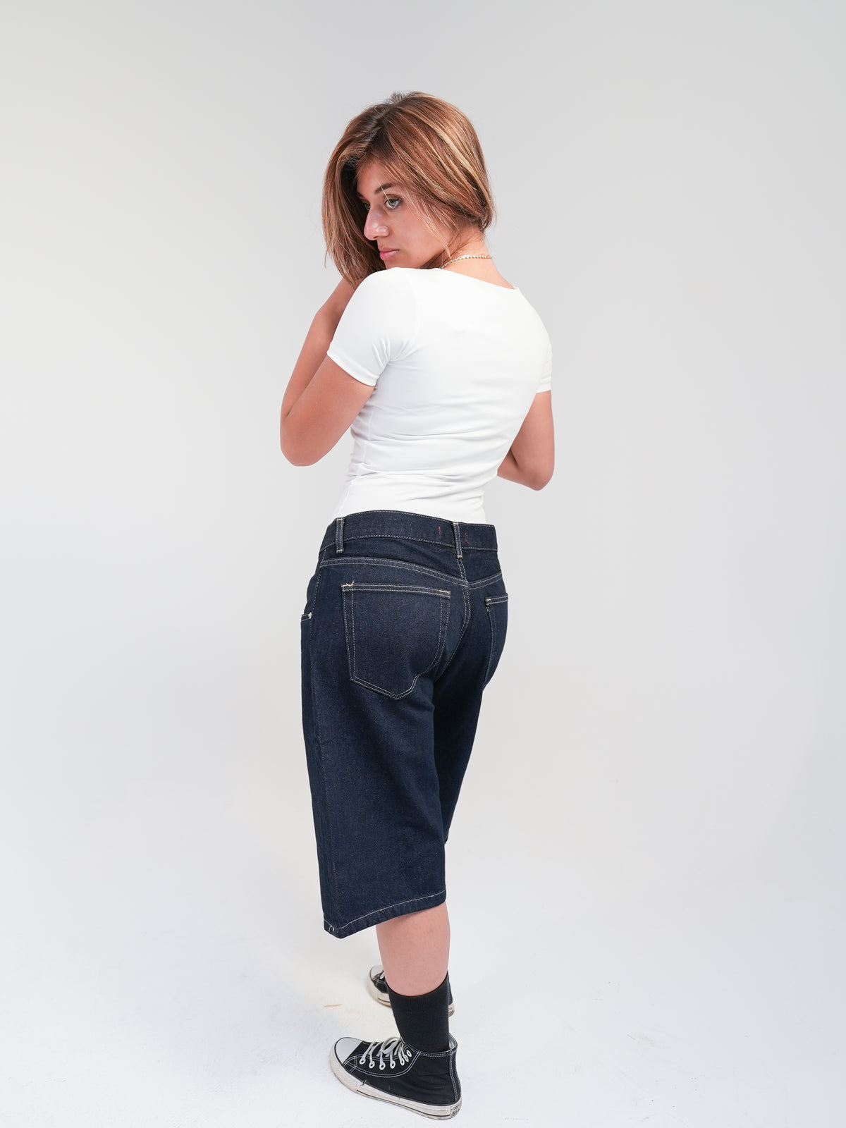 jort dark navy blue (raw denim)